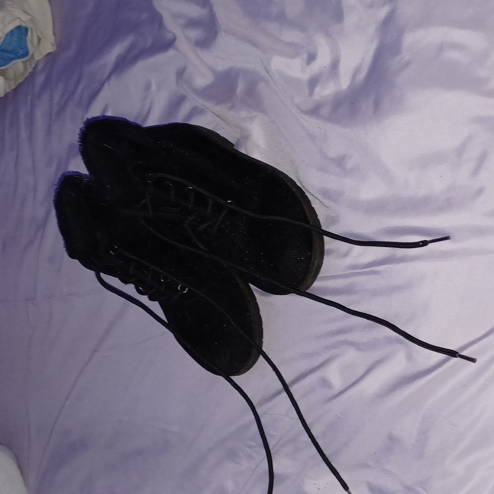 Black boots